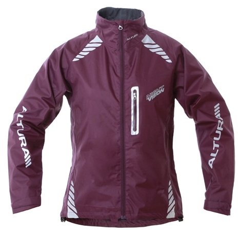 Altura Womens Night Vision Jacket in Aubergine 10, AUBERGINE