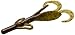 Zoom Bait Baby Brush Hog Bait-Pack of 12 (Green Pumpkin Red, 5 1/2-Inch)