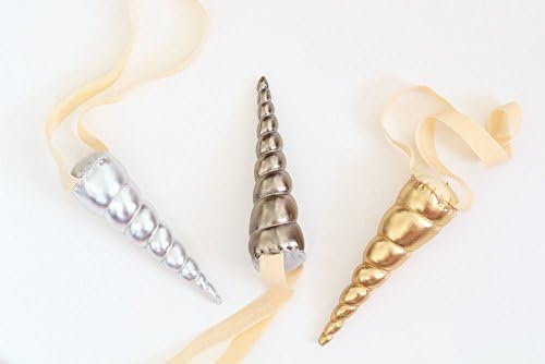 Unicorn Horn in your Choice of Metallic Fabric
