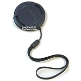 Buy 37mm Snap in style Lens cap with String Holder Keeper Strap for Digital Cameras... by The Camera Hunter