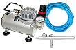 IWATA REVOLUTION BR AIRBRUSHING SYSTEM WITH AIRBRUSH-DEPOT MODEL TC-20