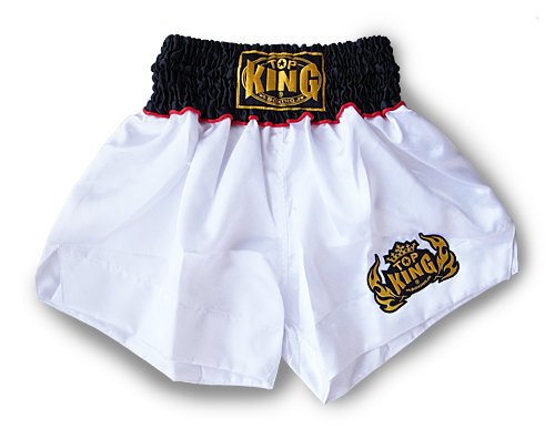 TOPKING 白(ウェスト黑) 子供用ムエタイパン