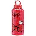 ハローキティ(レッド) 保冷チューブ付き楕円型ブローダイレクトボトル580ml PDI5