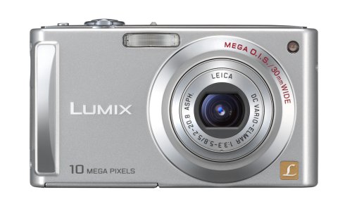 Panasonic Lumix DMC-FS5S 10MP Digital Camera with 4x Wide Angle MEGA Optical Image Stabilized Zoom (Silver)
