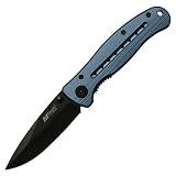 M-Tech Contoured Folding Knife Diamond Blue