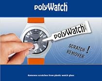 POLYWATCH PLASTIC LENS SCRATCH REMOVER-REMOVES SCRATCHES ON ACRYLIC-TUBE