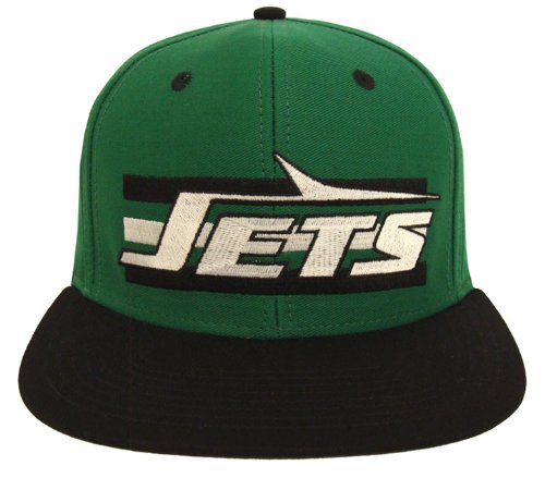 New York Jets Retro Billboard Snapback Cap Hat 2 Tone