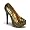 Gold Pearlized Cheetah Pat