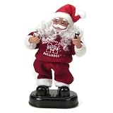 Mississippi State Bulldogs Animated Dancing Santa Claus