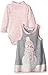 Bonnie Baby Baby-Girls Snowman Appliqued Sweater Jumper Set