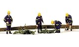 figures THW-helper bei Aufräumarbeiten, Model Car, Ready-made, Preiser 1:87IMAGE