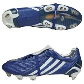 Buy adidas Predator PowerSwerve X-TRX SG Cleats (True Blue White Metallic Silver)