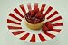 Gourmet Food : 6 pc. Mini NY Style Cheesecakes w/ Raspberry Topping