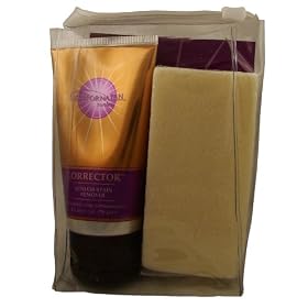 California Tan Sunless Stain Remover Corrector Kit with Exfoliating Bar and Corrector Lotion