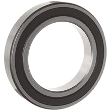 WJB 6000-2RS Series Deep Groove Ball Bearing, Double Sealed, Metric
