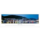 IMAGE OF James Blakeway (Bergen, Norway) Panoramic Art Poster Print - 14x40 Art Poster Print by James Blakeway, 40x14