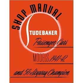1941 1942 STUDEBAKER Shop Service Repair Manual Book
