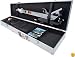 Rock Icon Aluminum Guitar Case - Silver