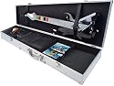 Intec Rock Icon Guitar Aluminum Case - Hard case for game console - aluminum - silver - Sony PlayStation 2, Nintendo Wii