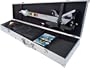 Intec Rock Icon Aluminum Guitar Case Silver