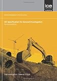 UK specification for ground investigation