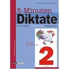 5-Minuten-Diktate, neue Rechtschreibung, 2. Schuljahr