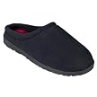 Men's Dedrick Fleece Scuff Slippers - Black