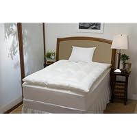 Comfort Touch Baffled Fiber Bed with Bonus Pillows