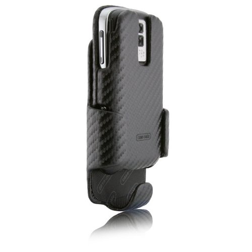 Case-Mate Case and Holster Combination in Carbon Fiber Leather for BlackBerry Bold 9000 (Black)