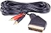 SCART > 2XRCA GOLD 5MTR