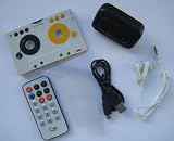 Zoom Produkt-Bild: Kfz Autoradio Kassetten Adapter + MP3 Player (inkl. Akku | SD-Karten Unterst&uuml;tzung | Tape)