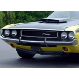 1970 DODGE CHALLENGER T A front of HOOD LIP MOLDING trim by mopartrim