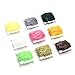 SAMS FISHING 9 Cards 90 Meters Ice Chenille Fly Tying Materials Flash Chenille Line Specific 9 Colors