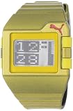 PUMA Men's PU910861006 Jet  Sleek Metallic Gold Digital Watch