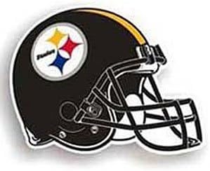 Pittsburgh Steelers 8" Car Magnet - Team Helmet Logo