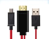 ��ޡ��� ����ѥ� microUSB�������HDMI�����Ѵ� MHL HDMI�Ѵ������ץ��������֥� 2m Samsung GalavyS4�б��Ѵ����ͥ����դ� Galaxy NEXUS/Note /Arrows/AQUOS miro USB ���ޥۤα�����TV�˽��� �ݾڽ�Ʊ����