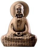 Buddha With Diamond Sutra Pose Figurine Decoration Decor Collectible