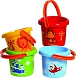 Gowi Beach Bucket 6-1/2-in PVC Free - Assorted Colors