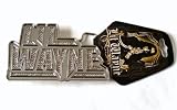 Lil Wayne Bling Silver Belt Buckle