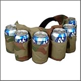 Big Mouth Toys Beer Belt / 6 Pack Holster(Camo)