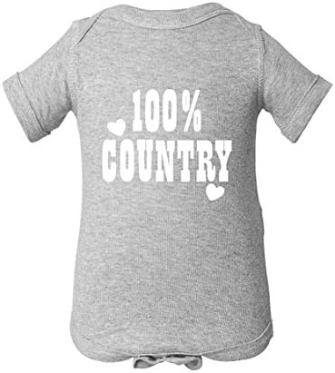 100% Country Infant Kids Baby Grey Romper Jumpsuit Bodysuit Clothing 0-24M (New Born(NB))