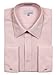 Mens Modena Solid Pink French Cuff Dress Shirt