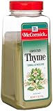 McCormick Thyme, Ground, 11-Ounce Plastic Bottle (Pack of 2)