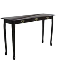 Crown Mark Q-Ann Sofa Table, Cherry