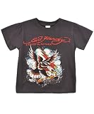 Ed Hardy Star Eagle T-Shirt (Sizes 8  14)