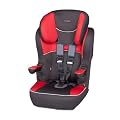 Nania Imax SP High Back Booster Seat in Race Fabric (Red/Black, 9 Months to 11 Years)