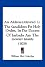 An Address Delivered To The Candidates For Holy Orders, In The Diocese Of Barbados An...