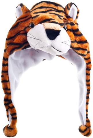 Critter Cap Plush Tiger Hat (80-HTTG) -