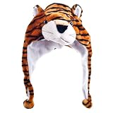 Cute Animal Hat- NEW Critter Cap Plush Tiger Hat (New Products)