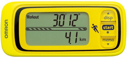 オムロン(OMRON) 活動量計 Jog style ファインイエロー HJA-300-Y
